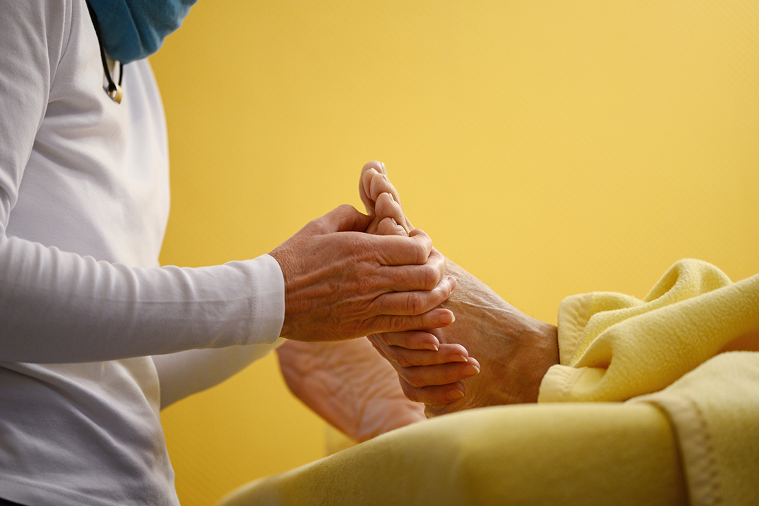 Fußreflexzonenmassage